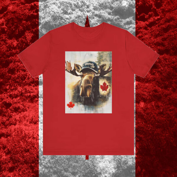 Elbows Up Moose T-Shirt